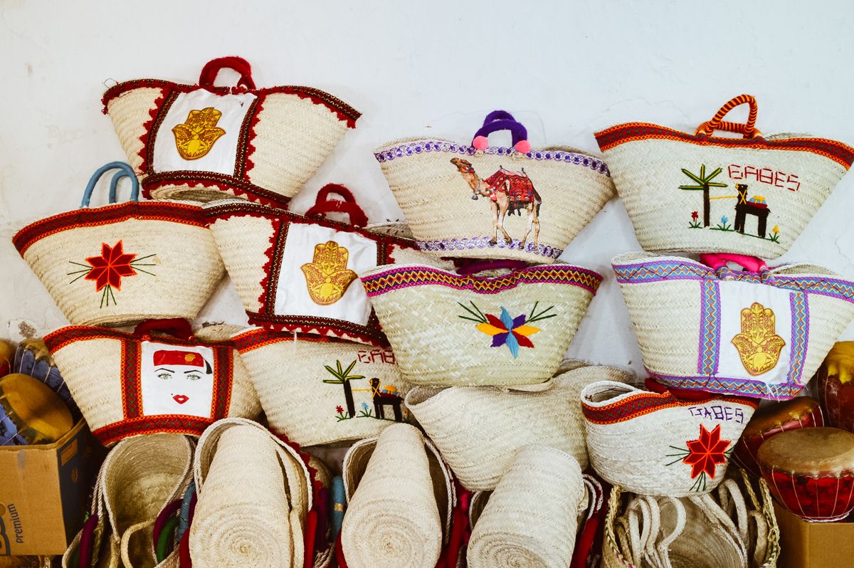 Salé Basket Co. stall